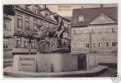 32113 Feldpost Ak Nordhausen Baltzerbrunnen 1915