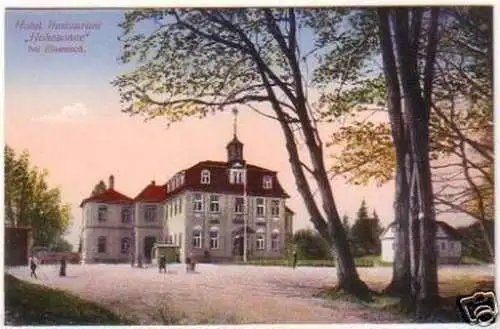 25786 Ak Hotel Restaurant Hohesonne bei Eisenach um1920