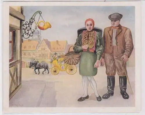 92905 Ak Gössnitz Verbandstagung des Philatelistenverbandes 1948