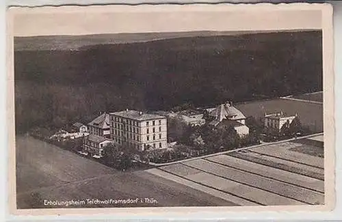 67690 Ak Erholungsheim Teichwolframsdorf Thüringen 1937