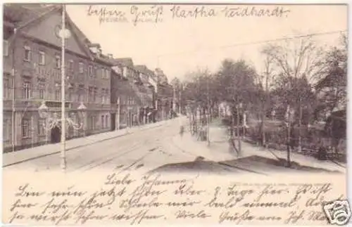 24748 Ak Weimar Karlsplatz Hotel Russischer Hof 1904