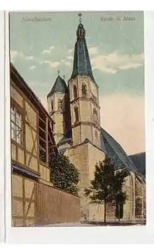 38673 Ak Nordhausen Kirche St. Blasi um 1910