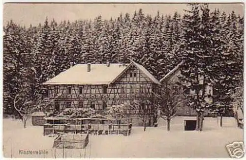 16175 Feldpost Ak Friedrichroda Klostermühle 1915