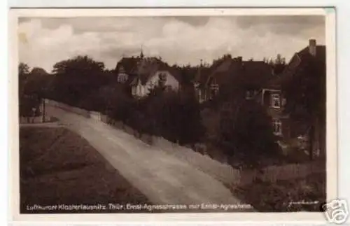 06912 Ak Klosterlausnitz Ernst Agnesstrasse um 1940