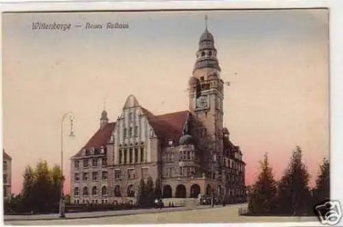 31393 Ak Wittenberge neues Rathaus um 1910