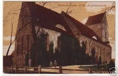 24892 Ak Lychen Uckermark St. Johanniskirche 1925