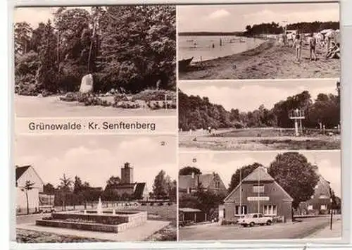 26421 Mehrbild Ak Grünewalde Kreis Senftenberg 1981