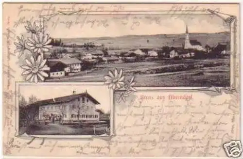 19192 Mehrbild Ak Gruss aus Oberndorf Bayern 1906