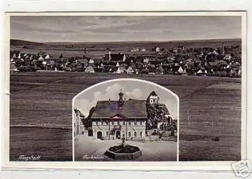 08195 Mehrbild Ak Margstadt Marktplatz 1937