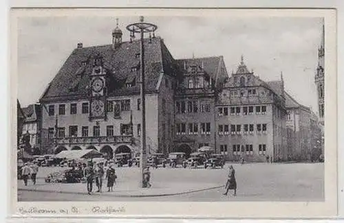 60304 Ak Heilbronn a.N. Rathaus um 1940