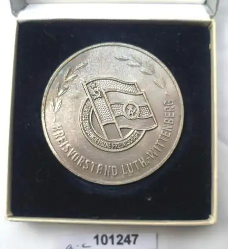 DDR Medaille DSF Kreisvorstand Lutherstadt Wittenberg im Originaletui