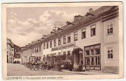 32975 Feldpost Ak Leutenberg in Th. Gasthaus 1917