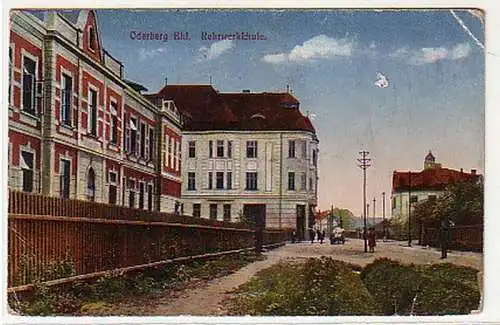 15145 Feldpost Ak Oderberg Bhf. Rohrwerkschule 1917