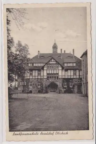 99400 Ak Blick auf die Landfrauenschule Arvedshof Elbisbach 1941