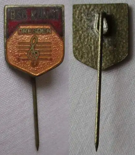 DDR Sport Anstecknadel Mitgliedsabzeichen BSG Kunst Dresden (145979)