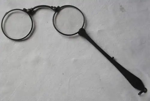 antikes Lorgnette / Lorgnon, Klappbrille Art Déco um 1920 (104792)