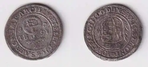 1/24 Taler Sachsen albertinische Linie 1681 ICF ss (150870)