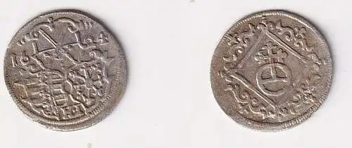 1 Dreier Silber Münze Sachsen albertinische Linie 1624 ss/vz (156358)