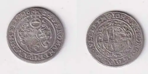 1 Groschen Silber Münze Sachsen Johann Georg I 1624 Schwan ss (149202)