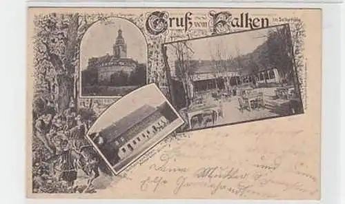 34882 Mehrbild Ak Gruß aus Falken im Selkethale 1907