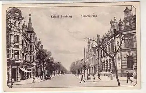 40950 Ak Solbad Bernburg Kaiserstraße um 1910