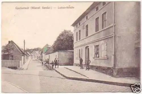 24986 Ak Gerbstedt Mansfelder Seekreis Lutherstraße1929