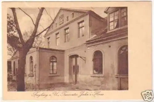 25852 Ak Freyburg a.U. Turnvater Jahn´s Haus um 1910