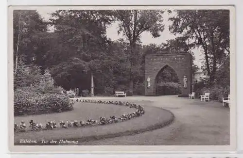 66944 Ak Eisleben Tor der Mahnung um 1935