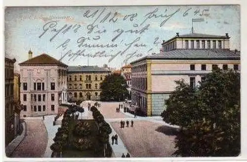 47997 Ak Halle an der Saale Universität 1908