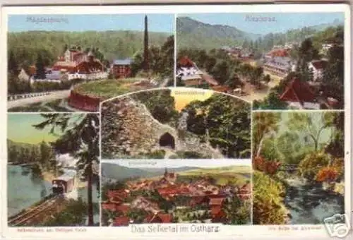 18084 Mehrbild Ak das Selkethal im Ostharz um 1920