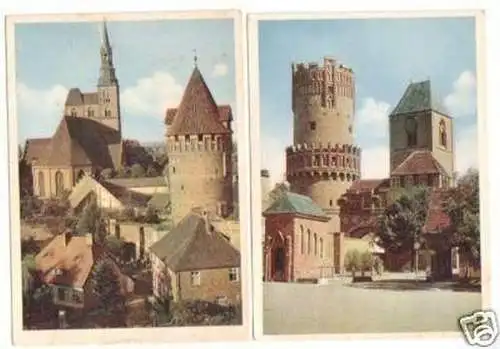 11916/2 Ak Tangermünde Neustädter Tor usw. um 1940