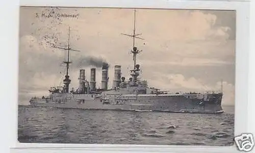 32919 Ak deutsches Kriegsschiff S.M.S. "Gneisenau" 1913