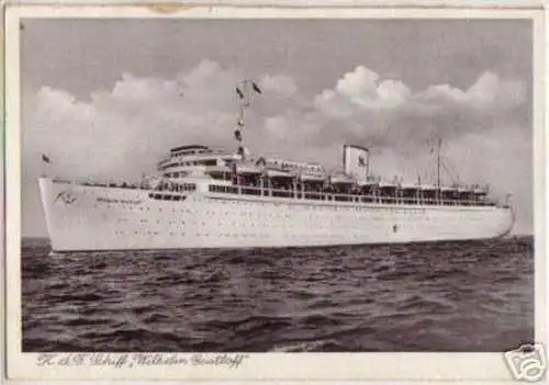 04768 Ak K.d.F Schiff "Wilhelm Gustloff" um 1940