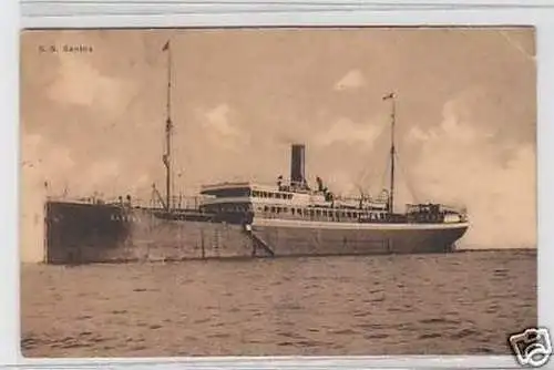 27234 Ak Dampfer S.S. "Santos" um 1930