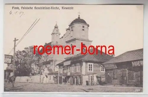 78772 Ak Pinsk Weissrussland Benediktiner Kirche Kiewerstraße 1917