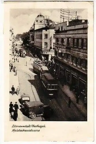 38739 Ak Litzmannstadt Warthegau Meisterhausstrasse 1941