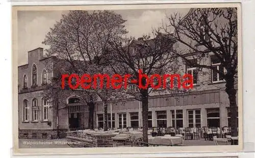 77689 Ak Walporzheim Hotel Restaurant Winzer-Verein um 1930