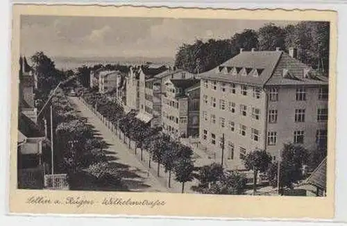 46282 Ak Sellin auf Rügen Wilhelmstraße um 1930