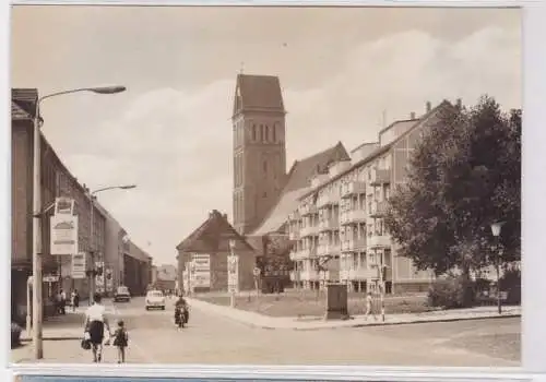 63880 AK Anklam - Keilstraße und Marienkirche