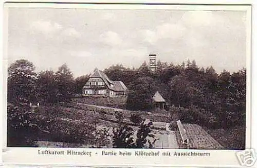 00013 Ak Hitzacker Partie beim Klötzehof um 1940