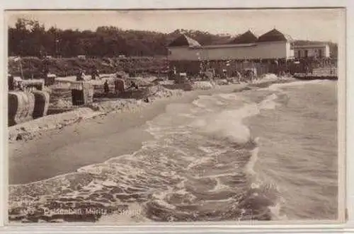 49026 Ak Ostseebad Müritz Strand um 1930