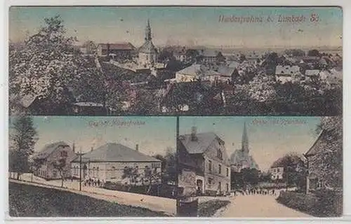 58643 Mehrbild Ak Niederfrohna bei Limbach in Sachsen 1918