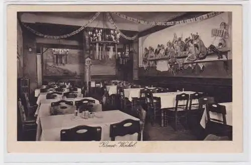 85841 AK Konzerthaus & Gastwirtschaft Zum Bierstall, Hotel Goldenes Einhorn 1930