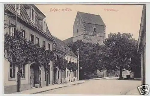 33836 Ak Belgern an der Elbe Ritterstraße um 1915