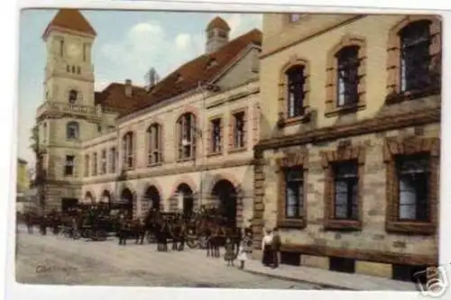 18916 Ak Chemnitz Hauptfeuerwache um 1910