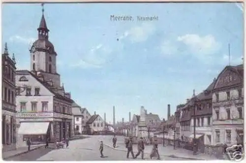 17071 Ak Meerane Neumarkt Löwen Apotheke 1915