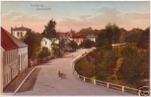 17086 Ak Frohburg Bahnhofstrasse um 1910