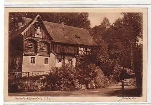 35289 Ak Neusalza Spremberg ältestes Haus 1931