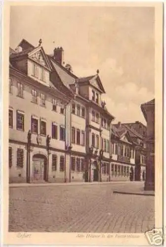 19220 Ak Erfurt alte Häuser in der Futterstrasse um1920