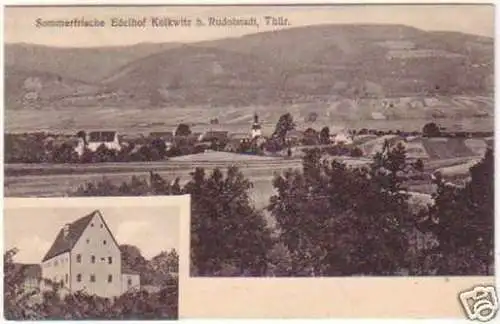 20349 Edelhof Kolkwitz bei Rudolstadt in Thür. 1922